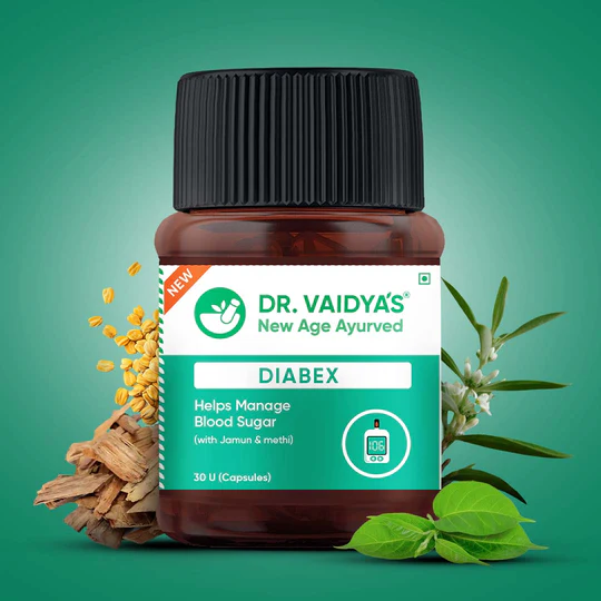Ayurvedic Diabex Capsules for Blood Sugar